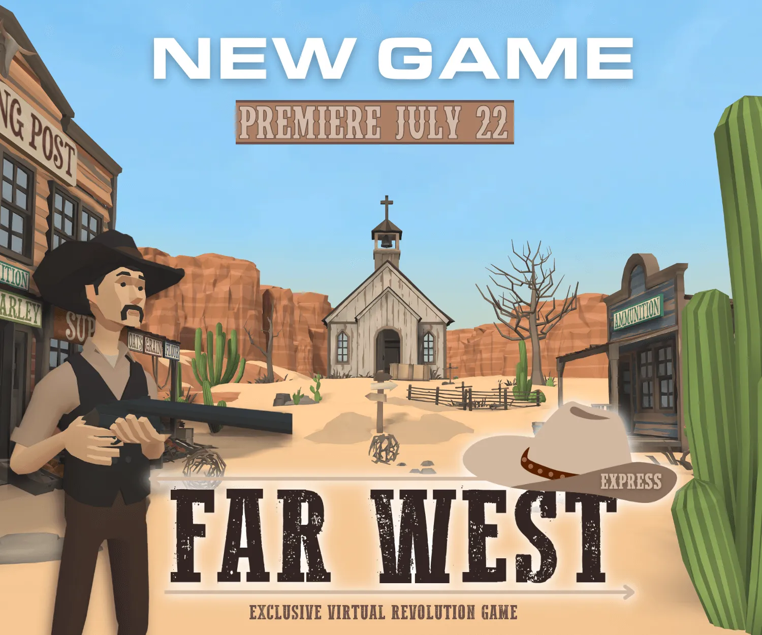VRAirsoft New Game Far West Express